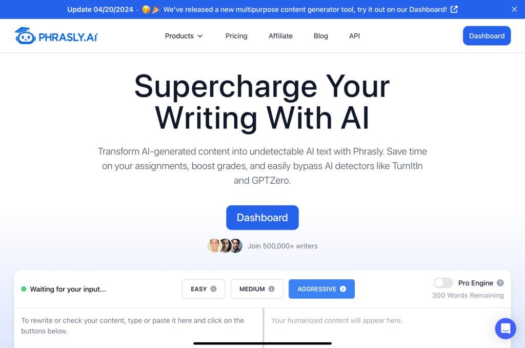 Review of Phrasly AI: Navigating AI Detection and Humanization 1 Phrasly AI