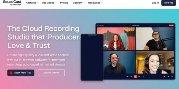 SquadCast: The Ultimate Tool for Podcasters – A Comprehensive Review