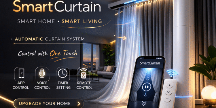 SmartCurtain – The Smart Way to Control Your Curtains