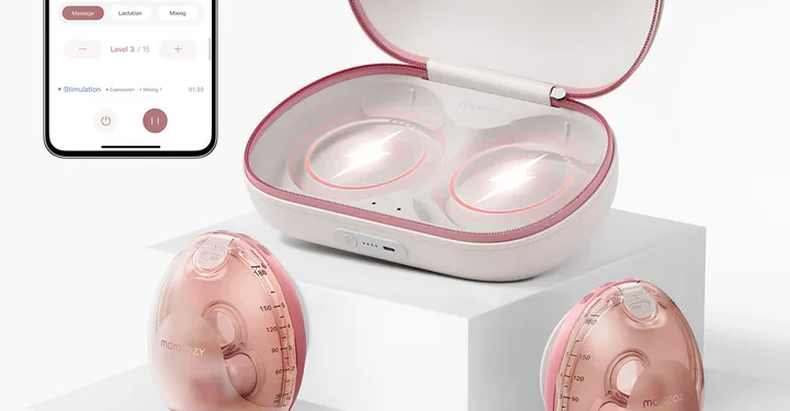 Momcozy Air 1 Ultra-Slim Breast Pump – The Perfect Hands-Free Pump for Modern Moms