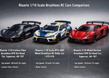 🚗 Rlaarlo 1/10 Brushless RC Cars Comparison: AK-787 vs XTS-F10 vs Metal AK-787