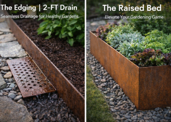 🌿 The Edging | 2-FT Drain vs. The Raised Bed