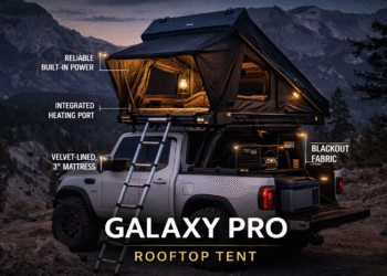 🌄 Elevate Your Adventure with the Galaxy Pro Rooftop Tent 🚙✨