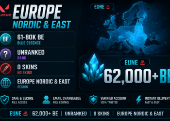 🔥 EUNE League Account – 62,000+ Blue Essence Ready to Use 🔥