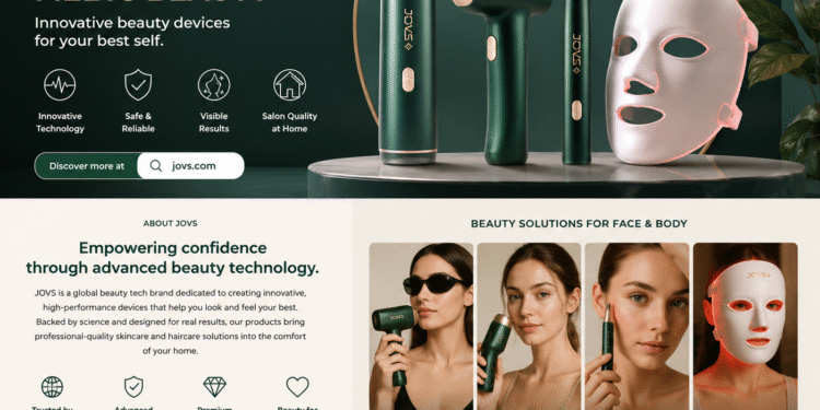 Discover JOVS Official Website — Advanced Beauty Technology at Home